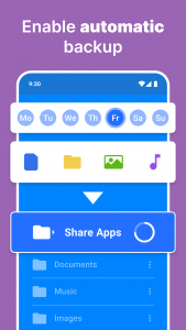 اسکرین شات برنامه Share Apps: APK Share & Backup 4
