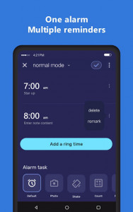 اسکرین شات برنامه Smart O'Clock-Alarm Clock with Missions for Free 6