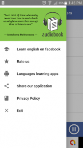 اسکرین شات برنامه Free English Audiobooks - Learn English by Stories 8