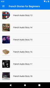 اسکرین شات برنامه French Stories for Beginners - Story Audiobooks 4