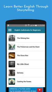 اسکرین شات برنامه Learn English by Short Stories - Free Audiobooks 2
