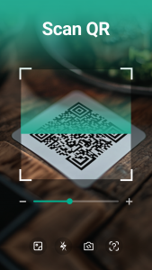 اسکرین شات برنامه QuickScan: QR & Barcode Reader 1