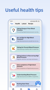 اسکرین شات برنامه Health Tracker: BP Diary 5