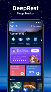 اسکرین شات برنامه DeepRest: Sleep Tracker 1