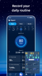 اسکرین شات برنامه DeepRest: Sleep Tracker 3