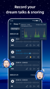 اسکرین شات برنامه DeepRest: Sleep Tracker 2