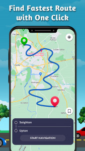 اسکرین شات برنامه GPS Tracker Driving Directions 3