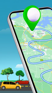اسکرین شات برنامه GPS Tracker Driving Directions 1