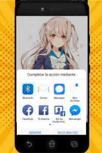 اسکرین شات برنامه Wallpaper Anime 2