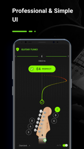 اسکرین شات برنامه Guitar Tuner, GuitarTunio 8