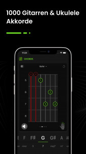 اسکرین شات برنامه Guitar Tuner, GuitarTunio 4