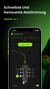 اسکرین شات برنامه Guitar Tuner, GuitarTunio 1