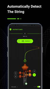 اسکرین شات برنامه Guitar Tuner, GuitarTunio 7