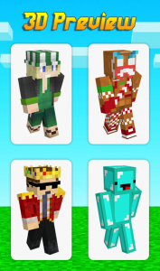 اسکرین شات 5 برنامه Dream Skin for Minecraft PE