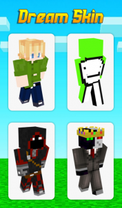 اسکرین شات 2 برنامه Dream Skin for Minecraft PE