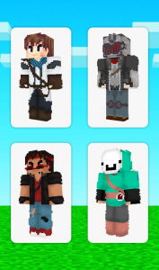 اسکرین شات 2 برنامه HD Skins for Minecraft 128x128