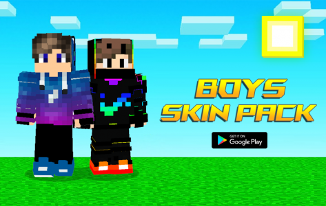 اسکرین شات برنامه Boys Skins for Minecraft PE 1