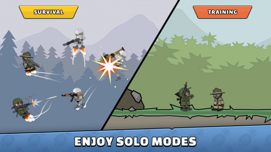 اسکرین شات بازی  Doodle Army 2 : Mini Militia 6