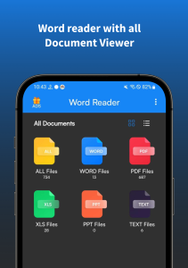 اسکرین شات 5 برنامه Docx Reader Word Office viewer