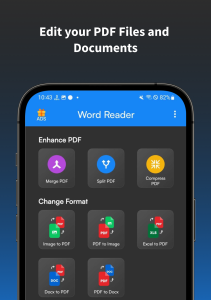 اسکرین شات 6 برنامه Docx Reader Word Office viewer