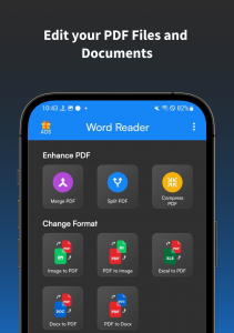 اسکرین شات برنامه Docx Reader Word Office viewer 6