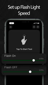 اسکرین شات 4 برنامه Flash on Call and SMS