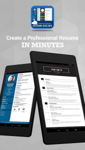 اسکرین شات 2 برنامه Resume Builder & CV Maker PDF