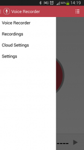 اسکرین شات برنامه Voice Recorder 3