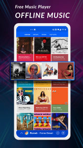 اسکرین شات برنامه Music Player: MP3 Audio Player 2