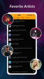 اسکرین شات 4 برنامه Music Player - Play MP3 Audio