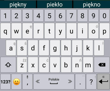 اسکرین شات 2 برنامه Polish (Polskie) / AppsTech