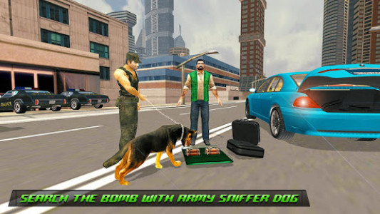 اسکرین شات برنامه US Army dog chase simulator – army shooting games 6