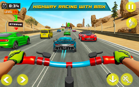 اسکرین شات بازی Bicycle Racing Game: BMX Rider 5