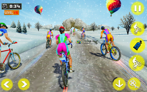 اسکرین شات بازی Bicycle Racing Game: BMX Rider 4