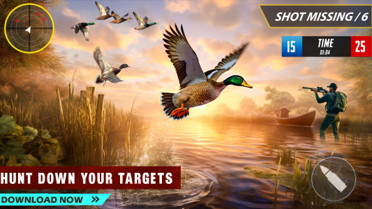 اسکرین شات برنامه Duck Hunting 3d: Birds Shooter 4