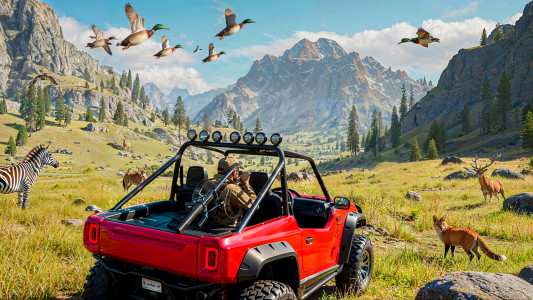 اسکرین شات 4 برنامه Duck Hunting 3d - Fps Shooting