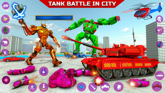 اسکرین شات 8 برنامه Spider Mech Wars - Robot Game