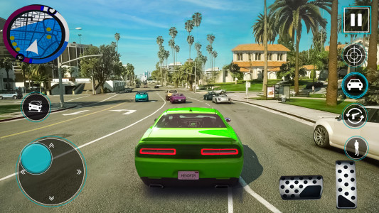 اسکرین شات 4 بازی Vegas Gangster Crime Car Games
