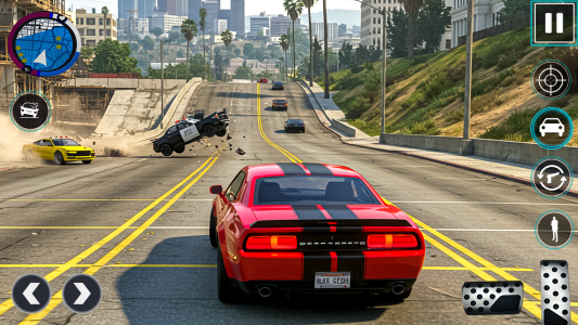 اسکرین شات 1 بازی Vegas Gangster Crime Car Games
