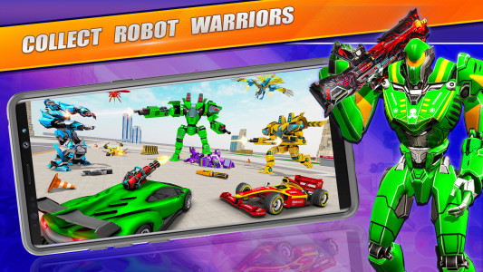 اسکرین شات برنامه Multi Robot Wars - Robot Games 8