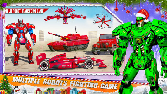 اسکرین شات برنامه Multi Robot Wars - Robot Games 4
