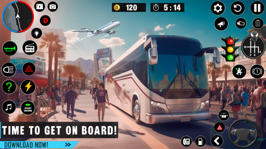 اسکرین شات برنامه Coach Bus Driving Simulator 3D 1