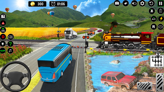 اسکرین شات برنامه US Bus Simulator Driving Game 4