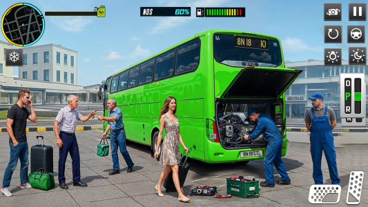 اسکرین شات 1 برنامه City Coach Bus Simulator 3D