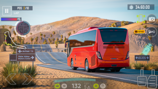 اسکرین شات برنامه City Coach Bus Simulator 3D 5