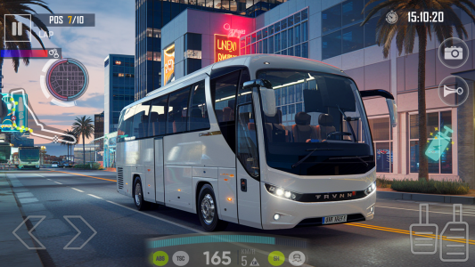 اسکرین شات برنامه City Coach Bus Simulator 3D 1