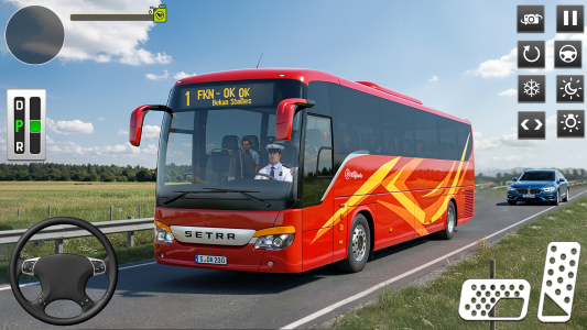 اسکرین شات 4 برنامه City Coach Bus Simulator 3D