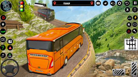 اسکرین شات برنامه US Bus Simulator Driving Game 2