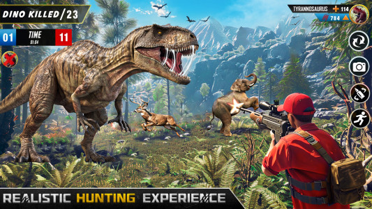 اسکرین شات برنامه Wild Shooter 3D Hunting Games 4