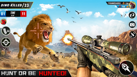 اسکرین شات 1 برنامه Wild Shooter 3D Hunting Games